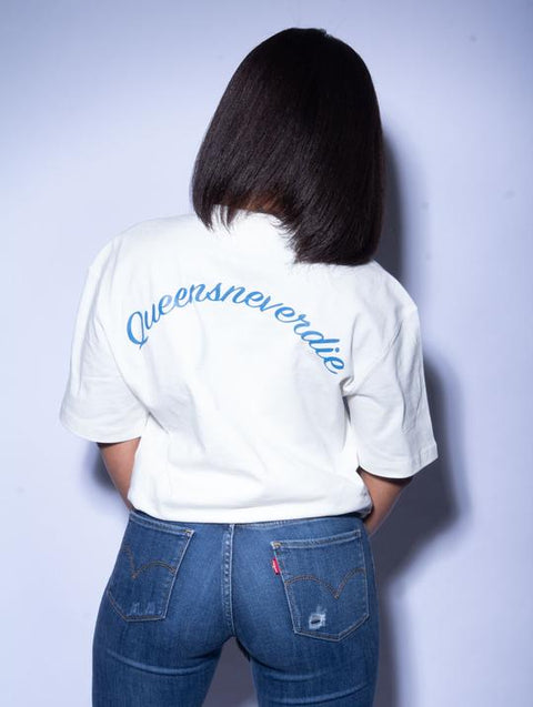 "Kisha" Cream Vintage OverSized T Shirt